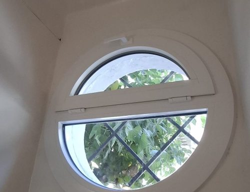 Ventanas en curva PVC
